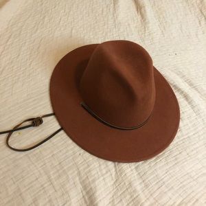 UO Urban Outfitters Wool Flat Fedora